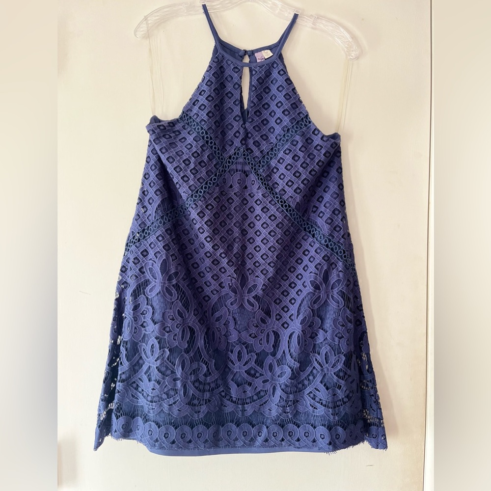 Women’s Medium Lace Halter Top Dress